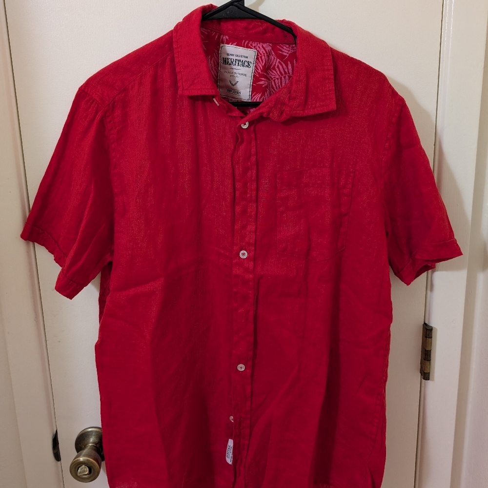 Red Men's Shirt